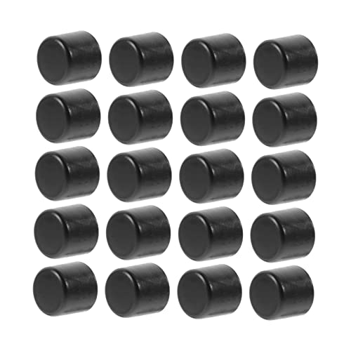 minkissy 20 Stück Teiliges Tischfußball Stangen Endkappen aus Robustem Universelle Ersatzteile für Foosball Tisch Sicherer Schutz für Metallstangen Einfache Montage Kompatibel mit Tischen von minkissy