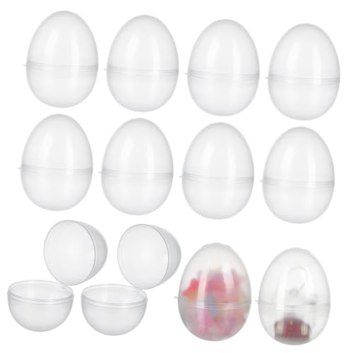 minkissy 20 Stück Teiliges Transparentes Geöffnetes DIY Bastelset Nachfüllbare Ostereierbox als und Süßigkeitenbehälter für Osterdekoration Party und Kreative Bastelideen minkissy 20 Stück Teiliges Transparentes Geöffnetes DIY Bastelset Nachfüllbare Ostereierbox als und Süßigkeitenbehälter für Osterdekoration Party und Kreative Bastelideen von minkissy