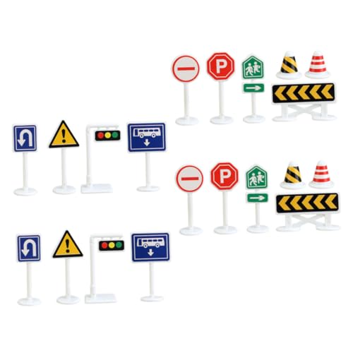 minkissy 20 Stück Teiliges Verkehrszeichen Miniatur Realistische Straßenschilder Kinderfreundlich Robust Kompakt Lehrreich Sicher für minkissy 20 Stück Teiliges Verkehrszeichen Miniatur Realistische Straßenschilder Kinderfreundlich Robust Kompakt Lehrreich Sicher für von minkissy