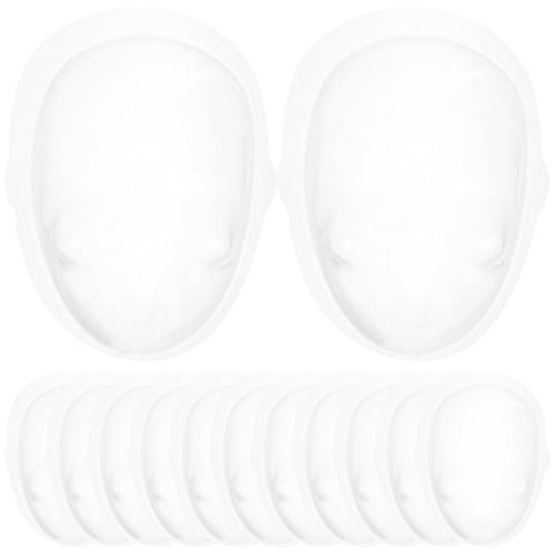minkissy 20 Stück Transparente Puppenmasken DIY Bastelbedarf für Schutzhüllen für Spielzeugpuppen für Kreative Projekte und Puppenpräsentationen minkissy 20 Stück Transparente Puppenmasken DIY Bastelbedarf für Schutzhüllen für Spielzeugpuppen für Kreative Projekte und Puppenpräsentationen von minkissy