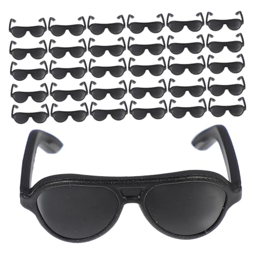 minkissy 200 Mini Sonnenbrillen für Puppen Leichte Schwarze Kunststoff Sonnenbrillen als Puppen Accessoires für DIY Basteln Verkleidung und Puppenhaus Dekoration minkissy 200 Mini Sonnenbrillen für Puppen Leichte Schwarze Kunststoff Sonnenbrillen als Puppen Accessoires für DIY Basteln Verkleidung und Puppenhaus Dekoration von minkissy