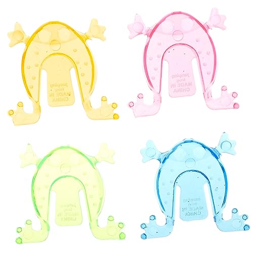 minkissy 200 Stück Teiliges Mini Springfrosch aus Kinderfreundlichem Kunststoff Bunte Hüpfende Frösche für Pädagogisches Lernen und Interaktives für Partyspaß Zufällige Zufällige Farbe von minkissy