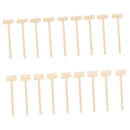 minkissy 20Stücke Mini Holzhammer mit Langem Griff für Bausteine Geeignet für Ab Jahr Multifunktional Hochwertigem Holz Gefertigt minkissy 20Stücke Mini Holzhammer mit Langem Griff für Bausteine Geeignet für Ab Jahr Multifunktional Hochwertigem Holz Gefertigt von minkissy