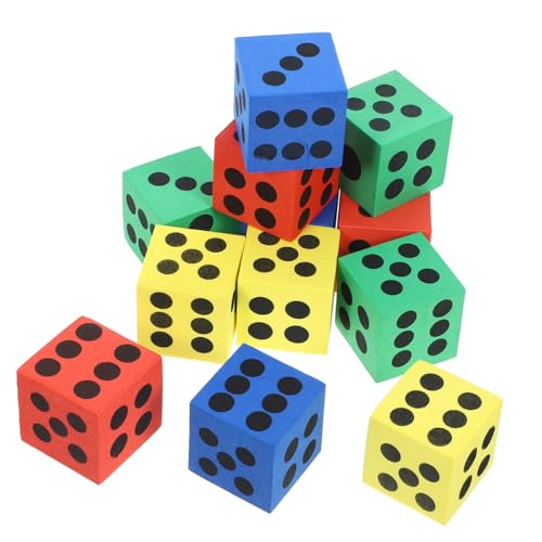 minkissy 24 Stück Jumbo Spielwürfel Bunte Würfel für Lernspielzeug und Partygeschenk Sicher aus Hochwertigem Spaß für Kleine Mädchen und Jungen minkissy 24 Stück Jumbo Spielwürfel Bunte Würfel für Lernspielzeug und Partygeschenk Sicher aus Hochwertigem Spaß für Kleine Mädchen und Jungen von minkissy