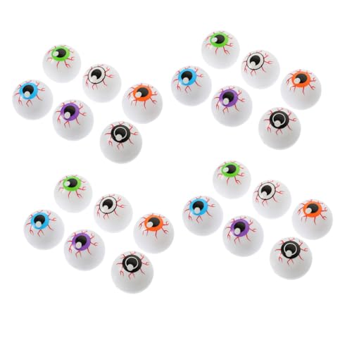 minkissy 24 Stück Teiliges Halloween Deko Bunte Hohle Augäpfel Elastische Gruselige Partyrequisiten Wiederverwendbare Leichte Fake Eyeballs für Diy und Halloween Events minkissy 24 Stück Teiliges Halloween Deko Bunte Hohle Augäpfel Elastische Gruselige Partyrequisiten Wiederverwendbare Leichte Fake Eyeballs für Diy und Halloween Events von minkissy