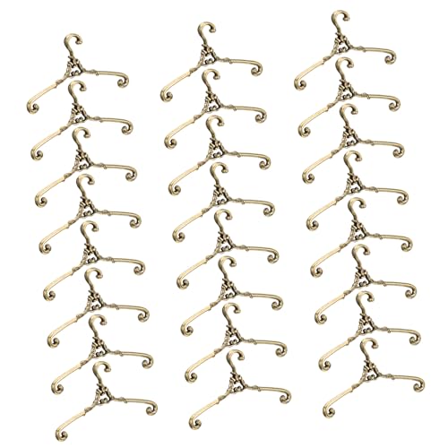 minkissy 24 Stück Teiliges Mini Metall Kleiderbügel für Puppenhaus Zubehör Langlebig Bronzefarben Leicht zum Ordnen und Präsentieren von Puppenkleidung als minkissy 24 Stück Teiliges Mini Metall Kleiderbügel für Puppenhaus Zubehör Langlebig Bronzefarben Leicht zum Ordnen und Präsentieren von Puppenkleidung als von minkissy