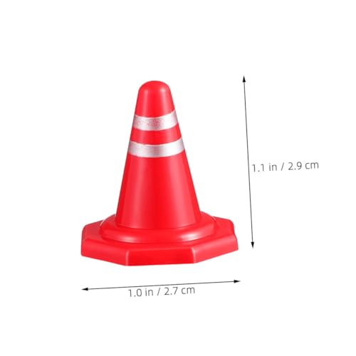 minkissy 24 Stück Teiliges Mini Verkehrskegel aus Robustem PP für Ab Jahre Lehrreiche Verkehrsschilder als Geburtstagsgeschenk für Miniatur Straßenszenen minkissy 24 Stück Teiliges Mini Verkehrskegel aus Robustem PP für Ab Jahre Lehrreiche Verkehrsschilder als Geburtstagsgeschenk für Miniatur Straßenszenen von minkissy