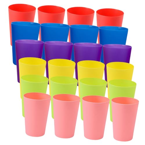 minkissy 24stücke Junge Mädchen Tassen Spielzeug Für Lernen Und Spaß Tassen Zum Sortieren Und Zählen Tassenset Für Indoor Und Outdoor Aktivitäten von minkissy