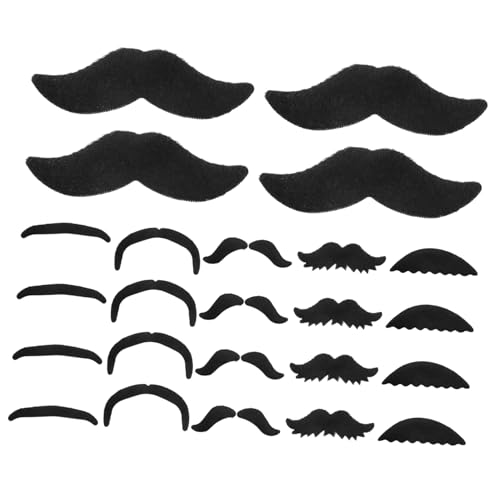 minkissy 24Stücke Selbstklebender Teiliges Falsche Schnurrbärte Für Kostümpartys Halloween Maskeraden Künstliche Für Erwachsene Einfach Anzuwenden Angenehm minkissy 24Stücke Selbstklebender Teiliges Falsche Schnurrbärte Für Kostümpartys Halloween Maskeraden Künstliche Für Erwachsene Einfach Anzuwenden Angenehm von minkissy