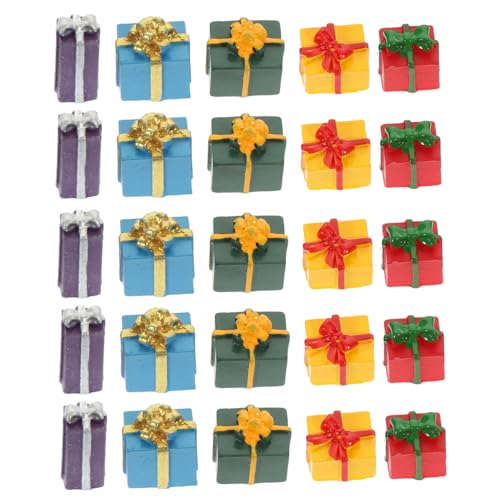 minkissy 25 Stück Teiliges Mini Geschenkbox aus Resin Traditionelle Miniatur Deko in Rot Violett Gelb Grün und Blau Glatte Oberfläche Sichere Handhabung für Puppenhäuser und minkissy 25 Stück Teiliges Mini Geschenkbox aus Resin Traditionelle Miniatur Deko in Rot Violett Gelb Grün und Blau Glatte Oberfläche Sichere Handhabung für Puppenhäuser und von minkissy