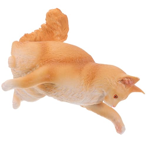 minkissy Künstliches Katzenmodell Realistische Katze Dekoratives Katzenornament Lebensechte Katzenfigur für Kinderzimmer und Lernspielzeug minkissy Künstliches Katzenmodell Realistische Katze Dekoratives Katzenornament Lebensechte Katzenfigur für Kinderzimmer und Lernspielzeug von minkissy