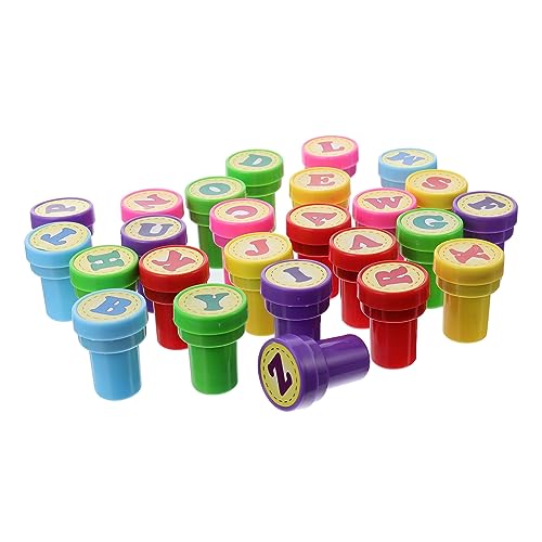 minkissy 26 Stück Teiliges Buchstaben Stempelset für Umweltfreundliche Geruchsfreie Plastikstempel Wiederverwendbar für Basteln Klassenraum Belohnungen und Zufällige Farbe Zufällige Farbe minkissy 26 Stück Teiliges Buchstaben Stempelset für Umweltfreundliche Geruchsfreie Plastikstempel Wiederverwendbar für Basteln Klassenraum Belohnungen und Zufällige Farbe Zufällige Farbe von minkissy