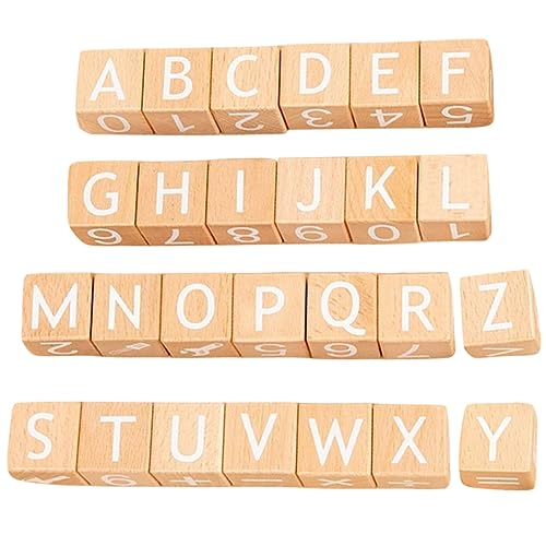 minkissy 26Stücke Teiliges Holzbuchstaben und Zahlen Farbenfrohe Lernblöcke für Frühe Bildung Fördert Kognitive Fähigkeiten und Hand Augen Koordination für Ab Jahren minkissy 26Stücke Teiliges Holzbuchstaben und Zahlen Farbenfrohe Lernblöcke für Frühe Bildung Fördert Kognitive Fähigkeiten und Hand Augen Koordination für Ab Jahren von minkissy
