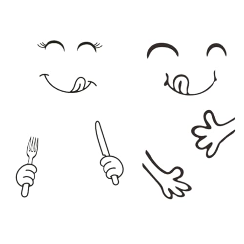 minkissy 2Blätter Cartoon Lächelnde Gesicht Kühlschrankaufkleber Abnehmbare Wandsticker für Küche und Home Dekoration Kreative Wandgestaltung für Kühlschrank Türen und Mehr minkissy 2Blätter Cartoon Lächelnde Gesicht Kühlschrankaufkleber Abnehmbare Wandsticker für Küche und Home Dekoration Kreative Wandgestaltung für Kühlschrank Türen und Mehr von minkissy