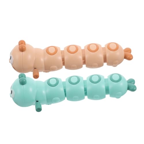minkissy 2Stücke Aufziehspielzeug für Kleinkinder Lustige Selbstbewegende Figuren und Interaktives Lernspielzeug für Geburtstagsfeiern von minkissy
