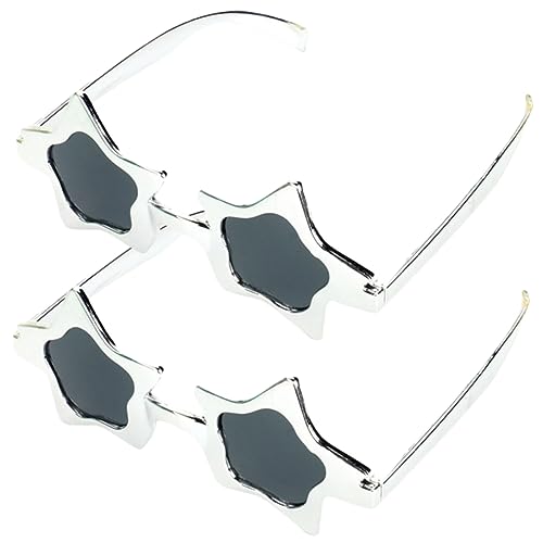 minkissy 2Stücke Sternförmige Brillen Lustige Cosplay Brillen für Partys Erwachsene Halloween Geburtstagsfeiern Maskeraden Hochwertiges Material Modisches Design minkissy 2Stücke Sternförmige Brillen Lustige Cosplay Brillen für Partys Erwachsene Halloween Geburtstagsfeiern Maskeraden Hochwertiges Material Modisches Design von minkissy