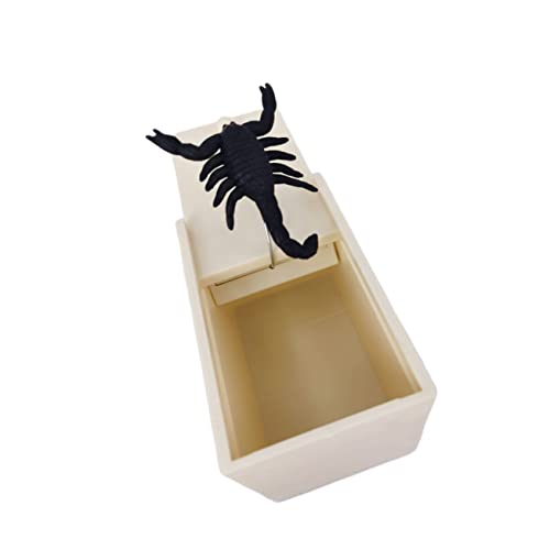 minkissy 2Stücke Streich Scherzspielzeug Horrible Box Tricky Requisiten mit Perfektes Halloween für Scherze und Spaß für Aprilscherz Dekoration von minkissy