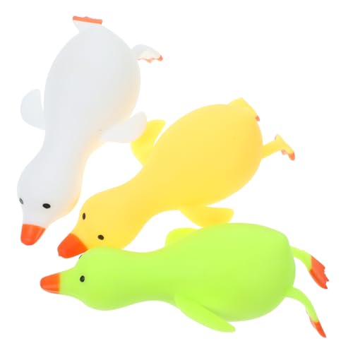 minkissy 3 STÜCKE Teiliges Elastisches Dehnband zur Stress Angstlösung Bunte Quetschspielzeuge für Erwachsene Sicher und Fühlbar zum Teilen und Stressabbau Zufällige Farbe Zufällige Farbe von minkissy