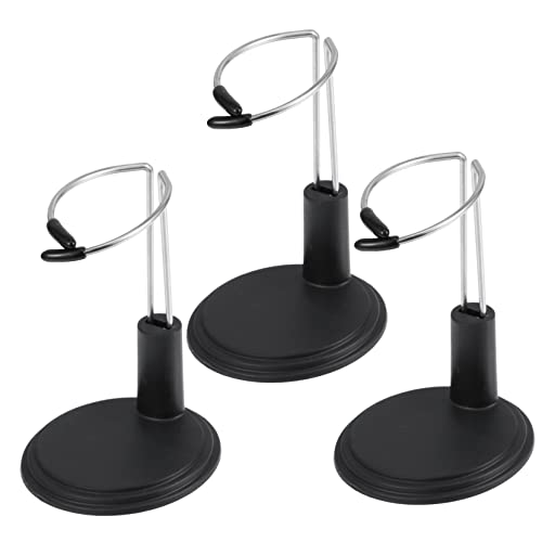 minkissy 3 STÜCKE Teiliges Puppenständer Multifunktionale Puppenhalterung Stabiler Halter für Bjd Puppen für Kreatives und Sicheren Stand von minkissy