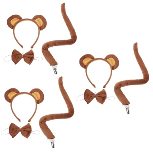 minkissy 3 Sätze Cosplay Bär Ohr Stirnband Tragen Ohren Kostüme Tierisches Bärenkostüm Anzieh-bärenohr-stirnband Cosplay Bärenkostüm Cosplay Tierohr Stirnband Plüsch minkissy 3 Sätze Cosplay Bär Ohr Stirnband Tragen Ohren Kostüme Tierisches Bärenkostüm Anzieh-bärenohr-stirnband Cosplay Bärenkostüm Cosplay Tierohr Stirnband Plüsch von minkissy