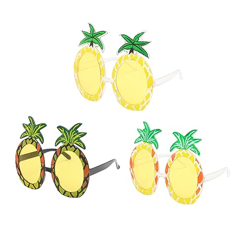 minkissy 3 Stück Ananas Gläser Partyglas Ananasbrille Brille Stütze Karneval Brille Glas Hawaiianisch Lustige Brille minkissy 3 Stück Ananas Gläser Partyglas Ananasbrille Brille Stütze Karneval Brille Glas Hawaiianisch Lustige Brille von minkissy