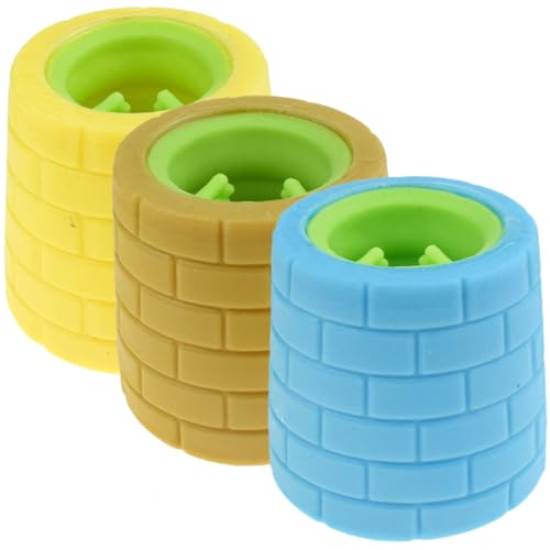 minkissy 3 Stück Frosch Quetschspielzeug Stressabbau Vent für Erwachsene Weiches Langlebiges Plastik Anti Stress Ball mit Rückstellfunktion und Tragbarem Design minkissy 3 Stück Frosch Quetschspielzeug Stressabbau Vent für Erwachsene Weiches Langlebiges Plastik Anti Stress Ball mit Rückstellfunktion und Tragbarem Design von minkissy