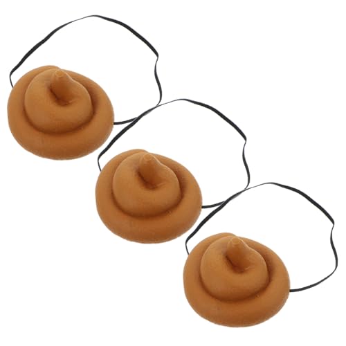 minkissy 3 Stück Lustige Poop Hüte aus Leichtem PVC Realistische Streich Kopfbedeckung für Fasching Party und Cosplay Hautfreundlich Einfach zu Tragen und Dekorativ minkissy 3 Stück Lustige Poop Hüte aus Leichtem PVC Realistische Streich Kopfbedeckung für Fasching Party und Cosplay Hautfreundlich Einfach zu Tragen und Dekorativ von minkissy