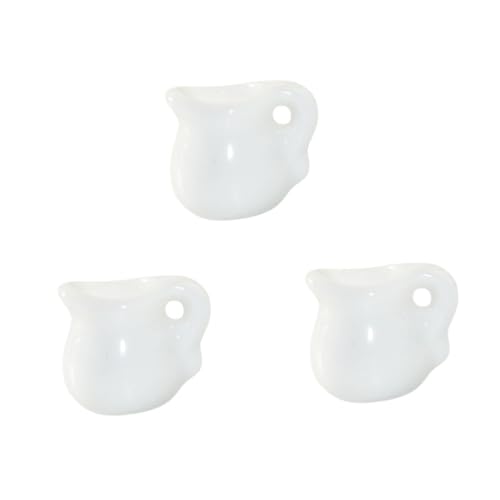 minkissy 3 Stück Miniatur Keramik Milchkrüge Weiß Miniatur Puppenhaus Küchenzubehör Leicht Zerbrechlich DIY Dekoration minkissy 3 Stück Miniatur Keramik Milchkrüge Weiß Miniatur Puppenhaus Küchenzubehör Leicht Zerbrechlich DIY Dekoration von minkissy