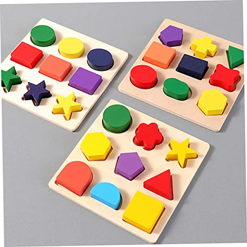 minkissy 3 Stück Montessori Holzspielzeug Teiliges Formen Sortierspiel Kinderfreundliche Lernpuzzle zur Farberkennung und Motorischen Entwicklung Robust und Sicher für Vorschulkinder minkissy 3 Stück Montessori Holzspielzeug Teiliges Formen Sortierspiel Kinderfreundliche Lernpuzzle zur Farberkennung und Motorischen Entwicklung Robust und Sicher für Vorschulkinder von minkissy