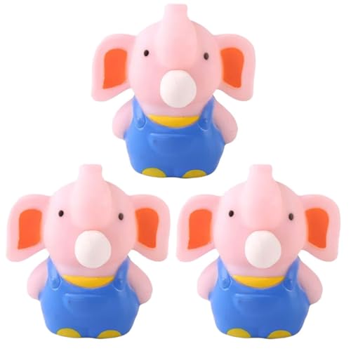 minkissy 3 Stück Niedliche Quetschspielzeuge aus Dehnbarem TPR Stressabbauende Kompakte Squeeze Toys für Partydekoration und Angstlinderung Buntes Design für Erwachsene von minkissy