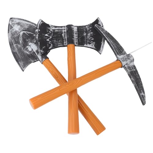 minkissy 3 Stück Plastisches Hackbeil Schaufel und Pickaxe für Halloween Bühnenaufführungen und Kostümpartys Dekorationszubehör und Cosplay Accessoire minkissy 3 Stück Plastisches Hackbeil Schaufel und Pickaxe für Halloween Bühnenaufführungen und Kostümpartys Dekorationszubehör und Cosplay Accessoire von minkissy