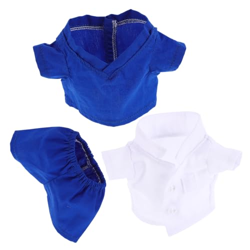 minkissy 3 Stück Plüschbären Kostüm Teiliges Arzt Outfit für Stofftiere Dunkelblauer Arztkittel Handgefertigte Puppenkleidung Niedliche Accessoires für Kuscheltiere und Puppen Langlebig minkissy 3 Stück Plüschbären Kostüm Teiliges Arzt Outfit für Stofftiere Dunkelblauer Arztkittel Handgefertigte Puppenkleidung Niedliche Accessoires für Kuscheltiere und Puppen Langlebig von minkissy