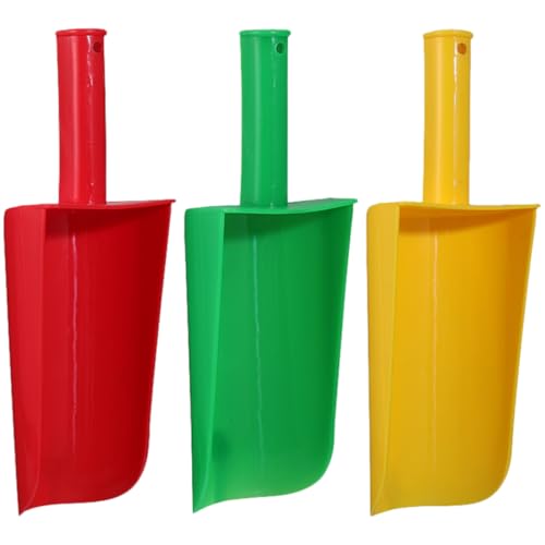 minkissy 3 Stück Sandspielzeug Plastische Schaufeln für Strand und Sandkasten Farben Zufällig für Sommeraktivitäten im Freien für Kleine Zufällige Farbe Zufällige Farbe von minkissy