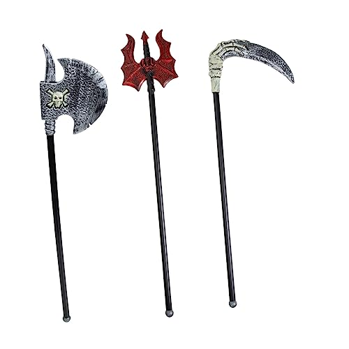 minkissy 3 Stück Simulierte Waffenspielzeuge Kleine Halloween Spielzeuge Cosplay Zubehör Halloween Spielzeuge In Großen Mengen Halloween Dekorationen Neuartige Kinderspielzeuge von minkissy