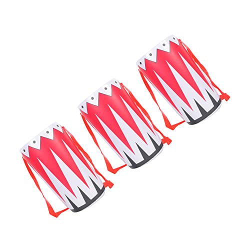 minkissy 3 Stück Teiliges Aufblasbares Hüfttrommel Spielset für Realistische Simulation Leicht und Tragbar Kreatives Pretend Play Toy für Party und Rollenspiele von minkissy
