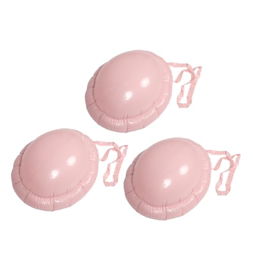 minkissy 3 Stück Teiliges Aufblasbares Weihnachtsmann Bauch Kostüm Falscher Schwangerschaftsbauch mit Nackenriemen Wiederverwendbar Leichter Cosplay Prop für Weihnachten Halloween Party und von minkissy