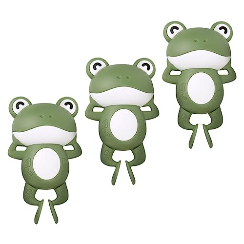 minkissy 3 Stück Teiliges Badespielzeug Wind Up Schwimmende Cartoon Frösche aus Sicherem Kunststoff Interaktive Wasserspielzeuge für Kleinkinder als Duschgeschenk und Badewannen Spielspaß minkissy 3 Stück Teiliges Badespielzeug Wind Up Schwimmende Cartoon Frösche aus Sicherem Kunststoff Interaktive Wasserspielzeuge für Kleinkinder als Duschgeschenk und Badewannen Spielspaß von minkissy