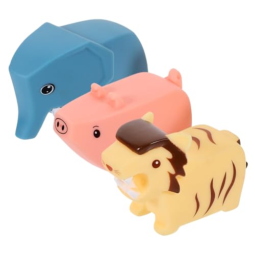 minkissy 3 Stück Teiliges Cartoon Tier Badespielzeug Spritzendes Wasserspielzeug für Kleinkinder für Badewanne Pool und Strand Fördert Kreativität und Hand Augen Koordination minkissy 3 Stück Teiliges Cartoon Tier Badespielzeug Spritzendes Wasserspielzeug für Kleinkinder für Badewanne Pool und Strand Fördert Kreativität und Hand Augen Koordination von minkissy