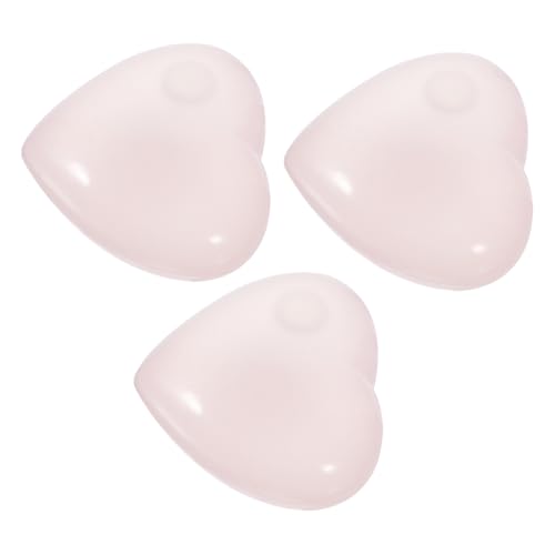 minkissy 3 Stück Teiliges Elastische Herzbälle aus Weichem TPR Langsam Zurückfedern Farbwechselnd Stressabbauendes für Partygeschenke Sicher und Stimulierend von minkissy