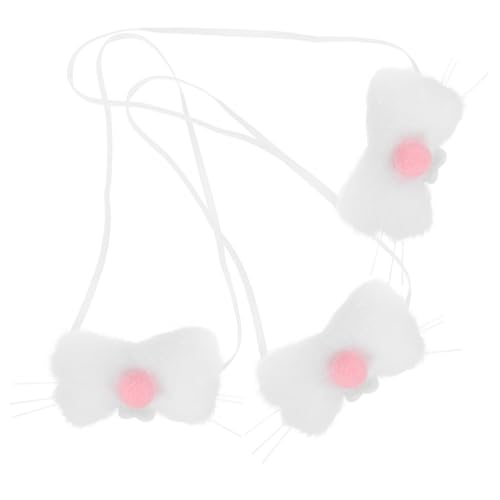 minkissy 3 Stück Teiliges Kuschelige Plüsch Cosplay Requisiten für Ostern Halloween Kostüm Zubehör Niedliche Hasen Nase für Festliche Verkleidung minkissy 3 Stück Teiliges Kuschelige Plüsch Cosplay Requisiten für Ostern Halloween Kostüm Zubehör Niedliche Hasen Nase für Festliche Verkleidung von minkissy