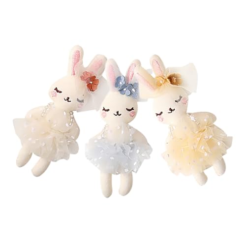 minkissy 3 Stück Teiliges Plüsch Hase Dekoration DIY Bastelbedarf für Kleidung Haarschmuck Taschen Chic und Sicher Gelb minkissy 3 Stück Teiliges Plüsch Hase Dekoration DIY Bastelbedarf für Kleidung Haarschmuck Taschen Chic und Sicher Gelb von minkissy