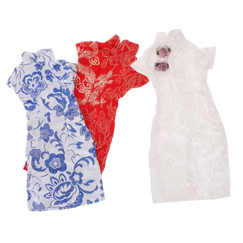 minkissy 3 Stück Teiliges Puppen Cheongsam aus Leichtem Langlebigem Material Klassisches Design Handgefertigt Dekorative und Wiederverwendbare Puppenkleidung für Puppen für Sammler minkissy 3 Stück Teiliges Puppen Cheongsam aus Leichtem Langlebigem Material Klassisches Design Handgefertigt Dekorative und Wiederverwendbare Puppenkleidung für Puppen für Sammler von minkissy