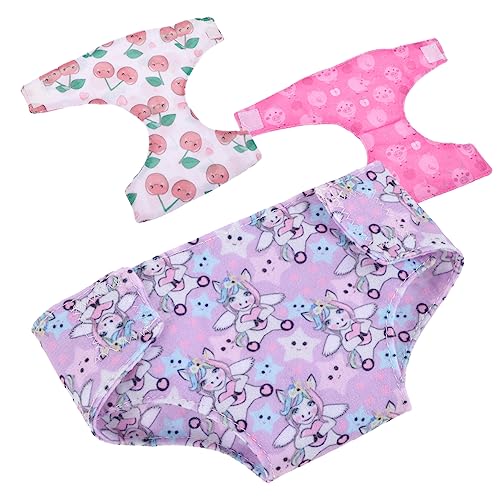 minkissy 3 Stück Teiliges Puppenunterwäsche aus Leichtem Strapazierfähigem Material mit Verstellbarem Bund Praktische Puppenbekleidung für Puppen für Rollenspiele und Geschenkideen minkissy 3 Stück Teiliges Puppenunterwäsche aus Leichtem Strapazierfähigem Material mit Verstellbarem Bund Praktische Puppenbekleidung für Puppen für Rollenspiele und Geschenkideen von minkissy