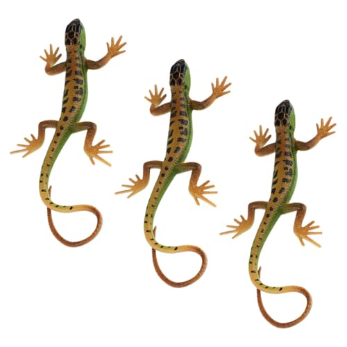 minkissy 3 Stück Teiliges Realistische Simulation Eidechsen Figurine Lebensechte Tierfiguren für Dekoration und Lernspielzeug für Garten und Terrarium minkissy 3 Stück Teiliges Realistische Simulation Eidechsen Figurine Lebensechte Tierfiguren für Dekoration und Lernspielzeug für Garten und Terrarium von minkissy