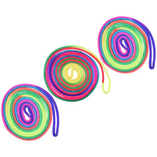 minkissy 3 Stück Teiliges Regenbogen Schnurspielzeug Elastisches Finger für Partys und Geschenktüten Langlebig und Hautfreundlich Fördert Kreatives von minkissy