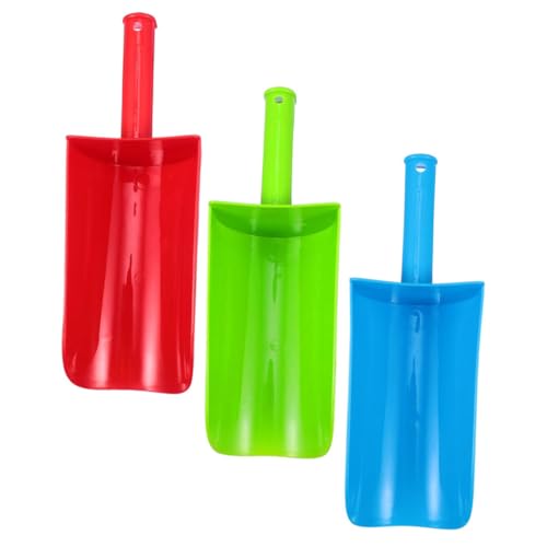 minkissy 3 Stück Teiliges Sandspielzeug für Bunte Strand Schaufeln aus Material für Sandkasten und Strandaktivitäten Fördert Spiel und Entdeckung von minkissy