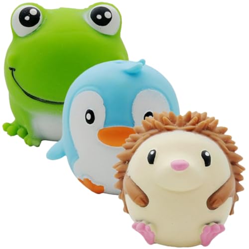 minkissy 3 Stück Teiliges Squeeze Lustige Dehnbare Stressabbau spielzeuge für Sensorisches Anti Stress Tierfiguren Geeignet als Partygeschenke und Füllmaterial minkissy 3 Stück Teiliges Squeeze Lustige Dehnbare Stressabbau spielzeuge für Sensorisches Anti Stress Tierfiguren Geeignet als Partygeschenke und Füllmaterial von minkissy