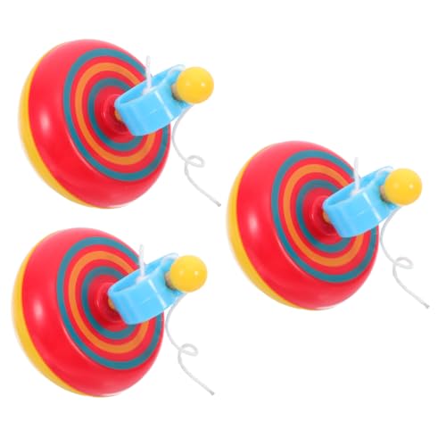 minkissy 3 Stück Teiliges Ziehseil Kreiselspielzeug für Bunte Langlebige Gyro Tops zur Hand Auge Koordination Lustiges Outdoor und Indoor Geeignet Ab Jahren Farblich Zufällige Farbe minkissy 3 Stück Teiliges Ziehseil Kreiselspielzeug für Bunte Langlebige Gyro Tops zur Hand Auge Koordination Lustiges Outdoor und Indoor Geeignet Ab Jahren Farblich Zufällige Farbe von minkissy