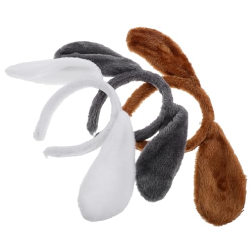 minkissy 3 Stück tierisches Stirnband braune Hundeohren Stirnband mit Welpenohren Tiere Stirnband Haustier-Kopfbedeckung Tierstirnband für haustier kopfschmuck hund haarband Stoff minkissy 3 Stück tierisches Stirnband braune Hundeohren Stirnband mit Welpenohren Tiere Stirnband Haustier-Kopfbedeckung Tierstirnband für haustier kopfschmuck hund haarband Stoff von minkissy