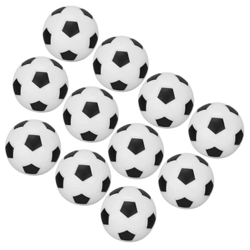 minkissy 30 Stück Mini Fußball DIY Zubehör für Miniatur Sportbälle Realistische Dekorative Bälle für Tischfußball und Kreative Projekte für Hobbybastler von minkissy